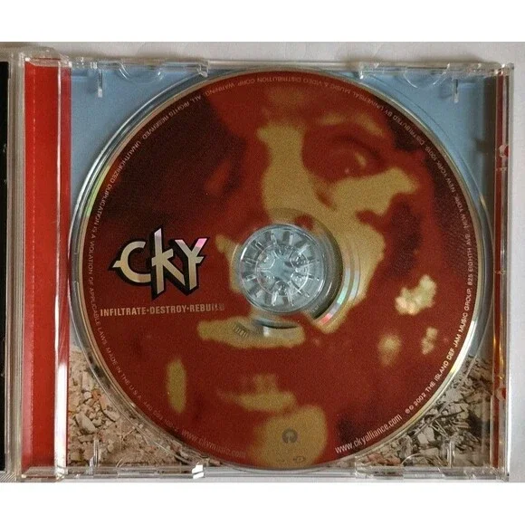 Infiltrate Destroy Rebuild by CKY Ultra Rare Promo CD 2002